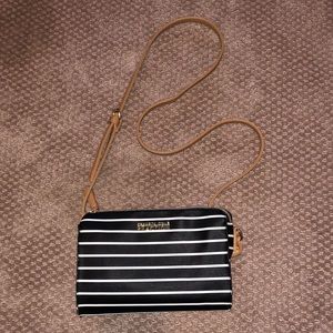 Black and White Crossbody Purse